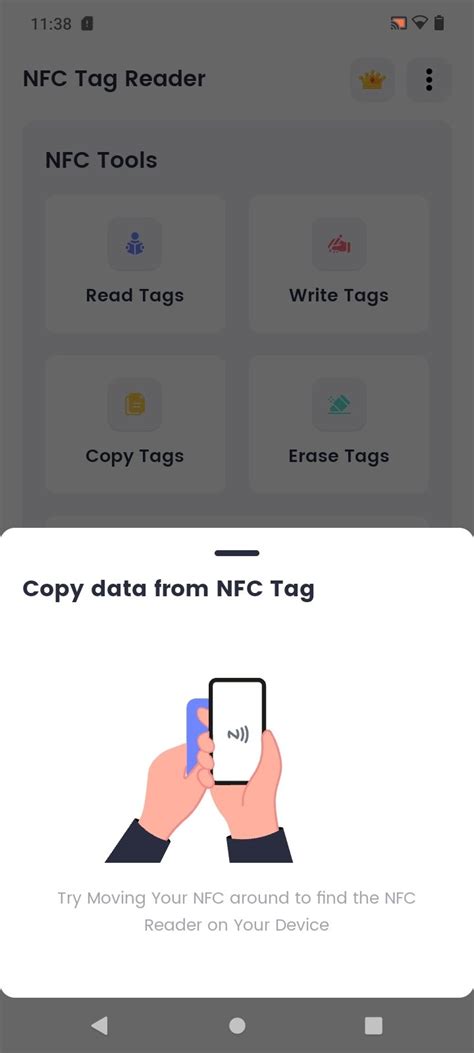 python read nfc tags|emulate nfc tag android.